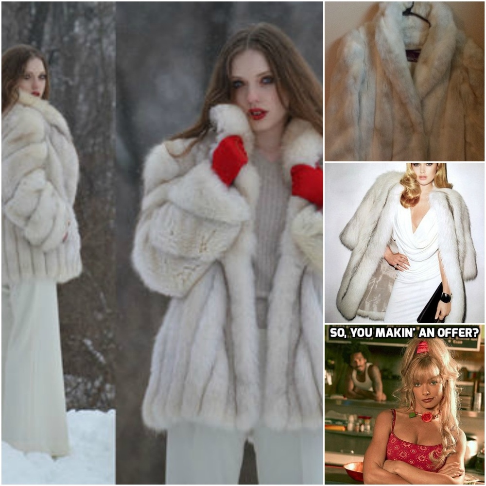 VINTAGE JORDACHE FAUX FUR SZ. 15/16